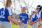 Softball vs JWU  Wheaton College Softball vs Johnson & Wales University. - Photo By: KEITH NORDSTROM : Wheaton, Softball, JWU